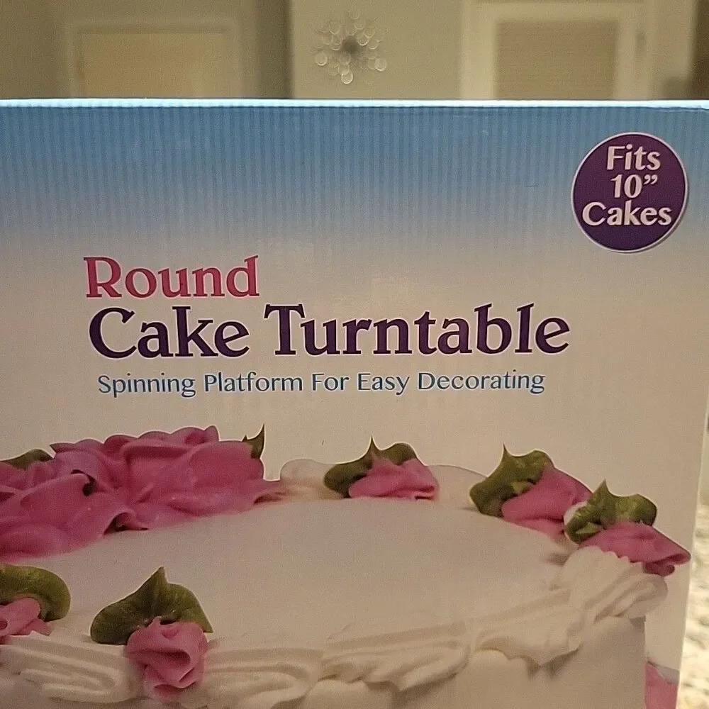 Baked with Love Round Cake Turntable 10